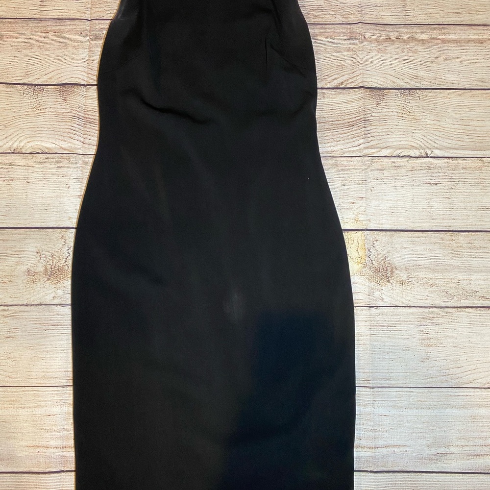 Size 2 Badgley Mischka Black Dress